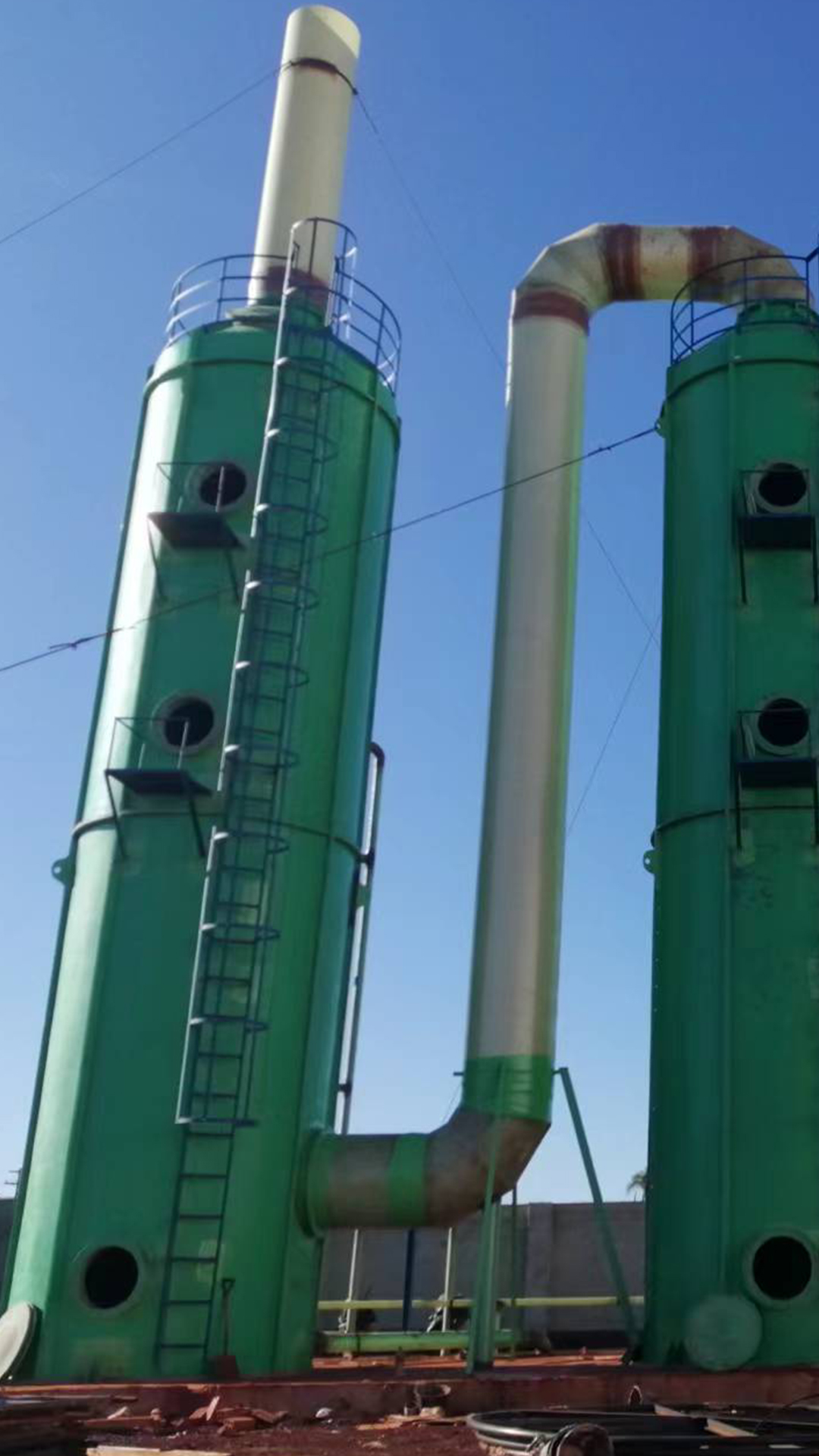  Smelting FRP desulfurization tower plant