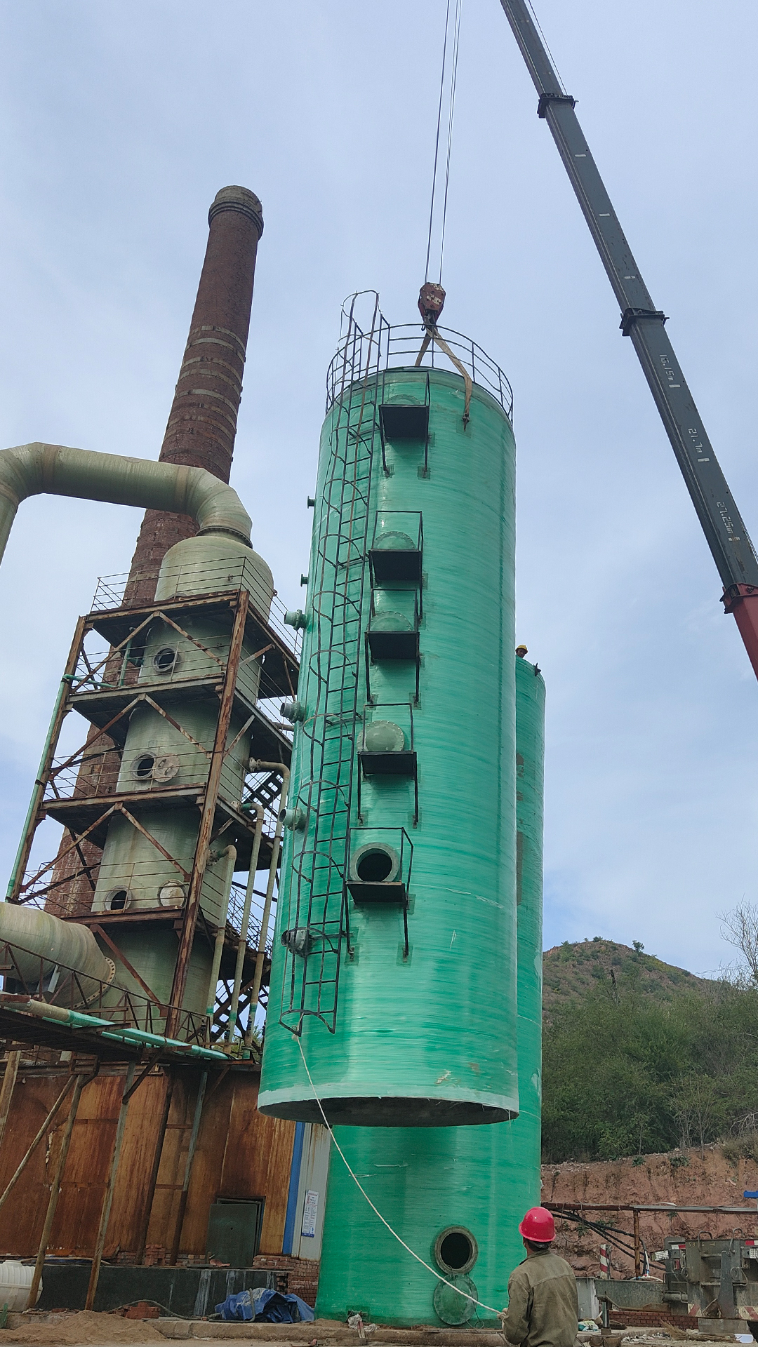  Manufacturer of FRP desulfurization tower